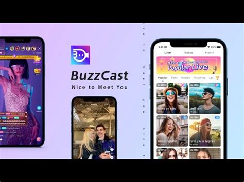 BuzzCast App .